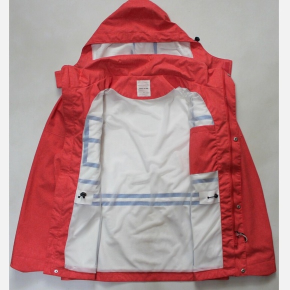 Wood Wood Romain Jacket M65 Waterproof Coral Red Size Large NWOT - Picture 6 of 9